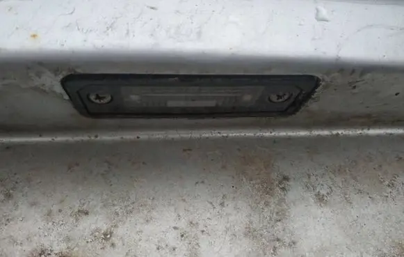 Volkswagen Golf V Number plate light