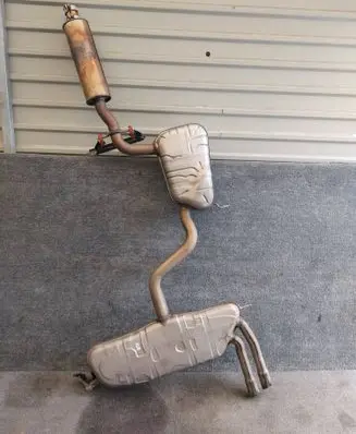 Volkswagen Beetle A5 Exhaust gas pipe 1K0253211B