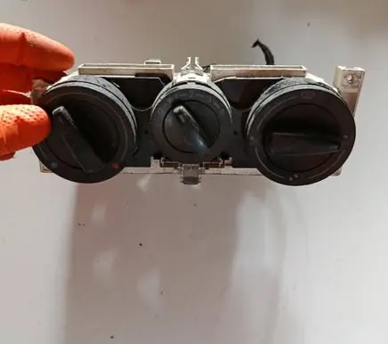 Volkswagen Golf IV Climate control unit 1J0819045F