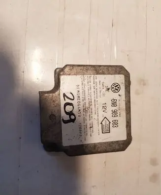 Volkswagen Sharan Airbag control unit/module 6N0909603 5WK4137