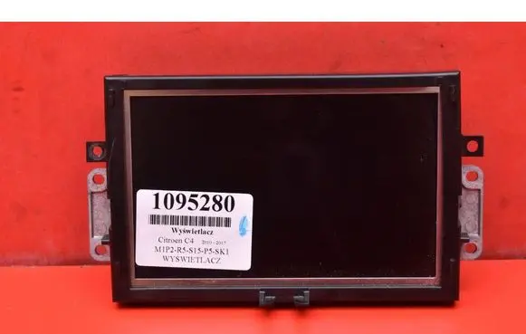 Citroen C4 II Radio/CD/DVD/GPS head unit 9800836080