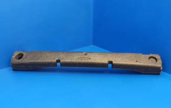 Front bumper foam support bar