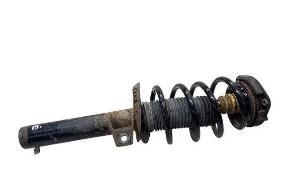 Front shock absorber with coil spring