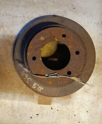 Mitsubishi Pajero Rear brake disc RIGHTDISC MR493489
