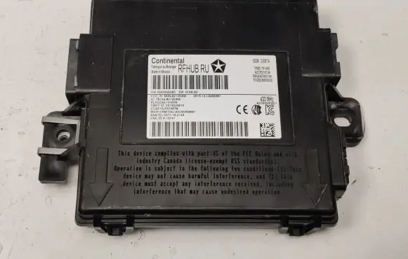 Chrysler Pacifica Tire pressure control unit P68217819AE 68217819AE P68217819AF