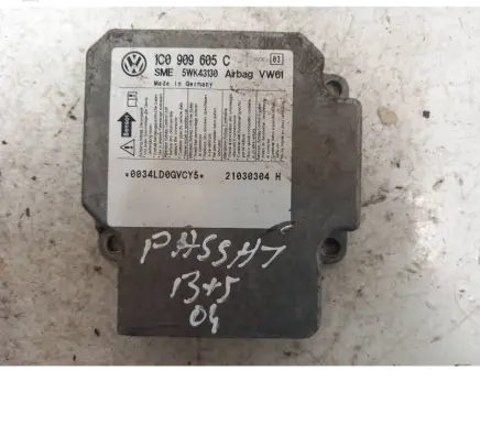 Volkswagen PASSAT B5.5 Airbag control unit/module 1C0909605C 21030304H 5WK43130