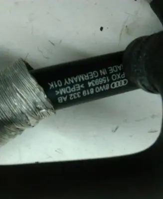 Audi A5 Engine coolant pipe/hose 8W0819332AB 8W0819337D 156935