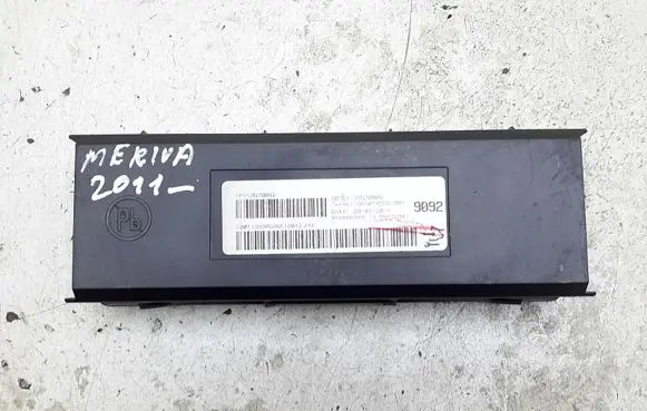 Opel Meriva B Air conditioning/heating control unit 13579092