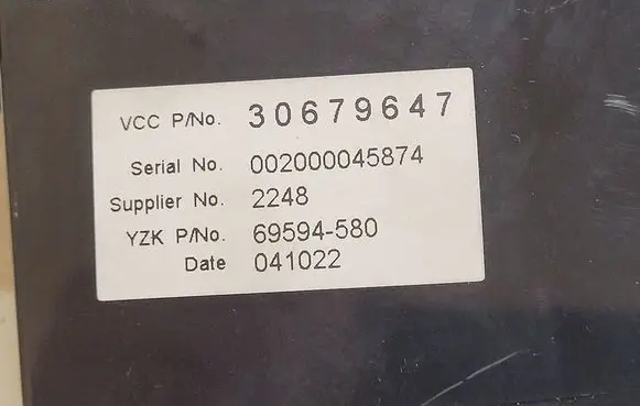 Volvo V50 Screen/display/small screen 30679647
