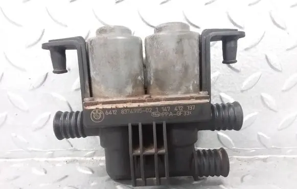 Coolant heater control valve