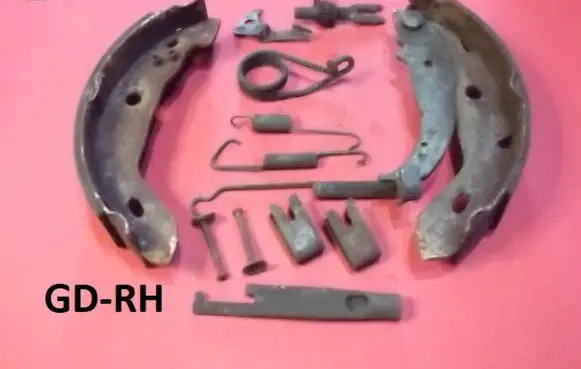 Mercedes-Benz A W168 Brake pads (rear) A1684200320
