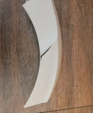 Honda Civic IX Front bumper lip 