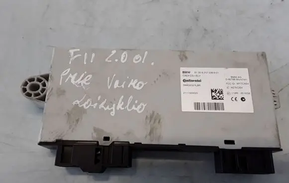 BMW 5 F10 F11 Other control units/modules 5WK50323LBR