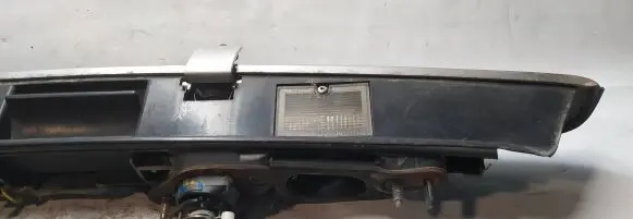 Trunk door license plate light bar