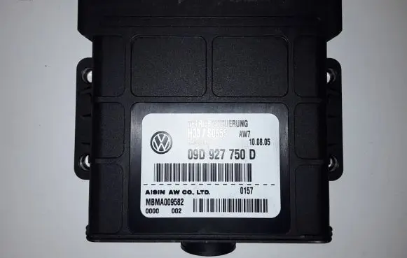 Volkswagen Touareg I Gearbox control unit/module 09D927750D