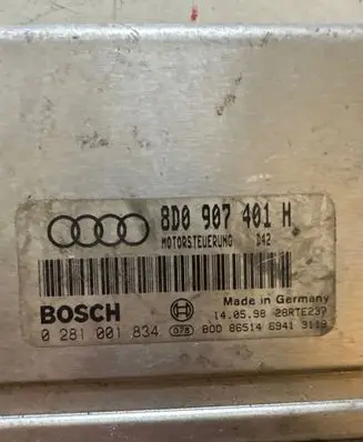 Audi A4 S4 B5 8D Engine control unit/module 8D0907401H 0281011834