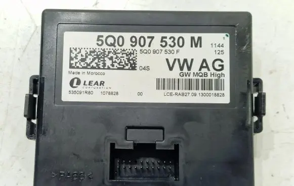 Seat Leon (5F) Gateway control module 5Q0907530M 5Q0907530F