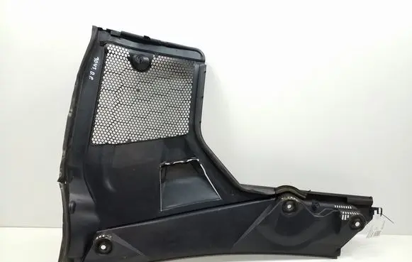 Engine bonnet/hood lock trim molding