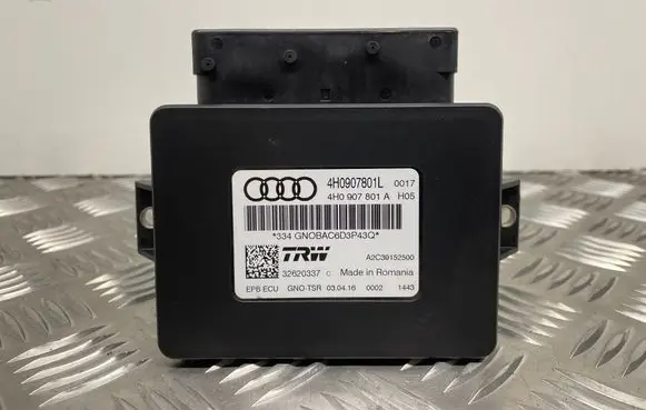 Audi A6 Allroad C7 Hand brake control module 4H0907801L 4H0907801A