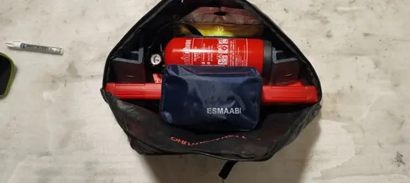Opel Grandland X Extinguisher