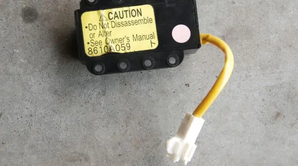 Passenger airbag on/off switch