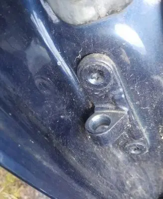 Rear door lower hinge