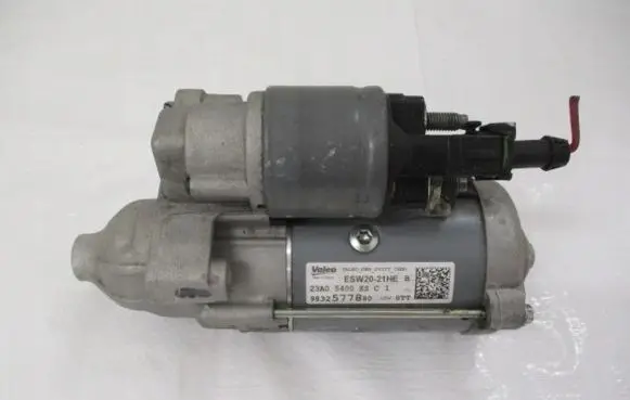 Peugeot 307 Starter motor 9832577880