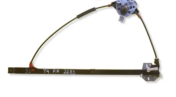 Volkswagen Transporter - Caravelle T4 Front door manual window regulator 701837502