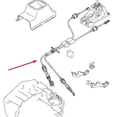 Suzuki SX4 Gear shifter/selector 2830080J00