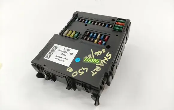 Smart ForTwo I MC01 SAM control unit 0011868V005 5WK45090