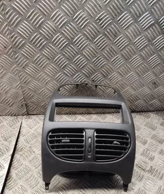 Peugeot 206 Dash center air vent grill 9640404777