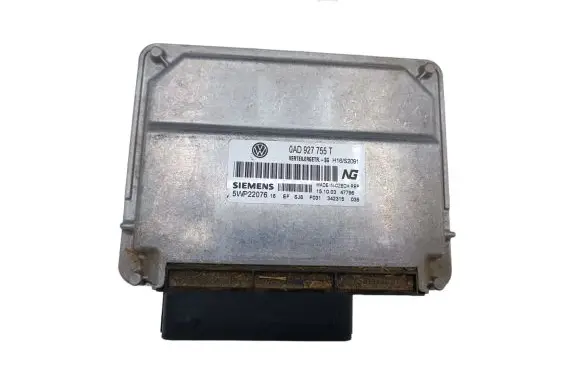 Volkswagen Touareg I Gearbox control unit/module 0AD927755T 5WP22076