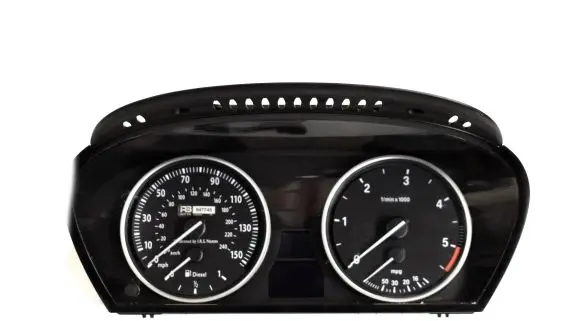 BMW 5 E60 E61 Speedometer (instrument cluster) 9153766
