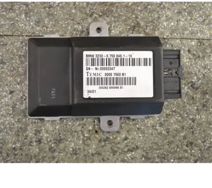 BMW 7 E65 E66 Steering rack control module 6759846 00003347 00007660B1