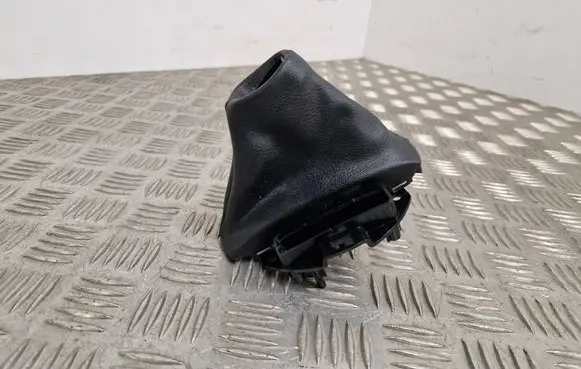 Gear lever shifter trim leather/knob