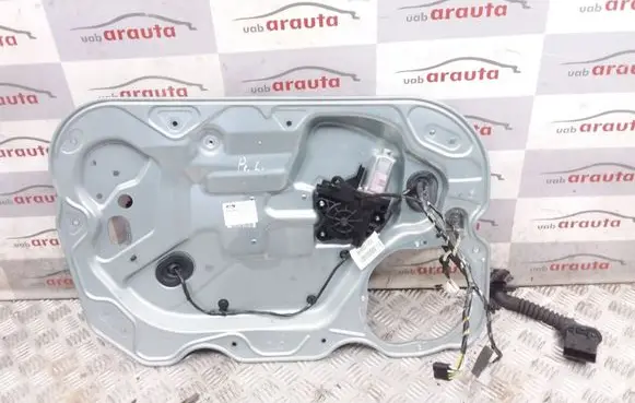 Ford C-MAX I Front door window regulator with motor 3M51R045H17A