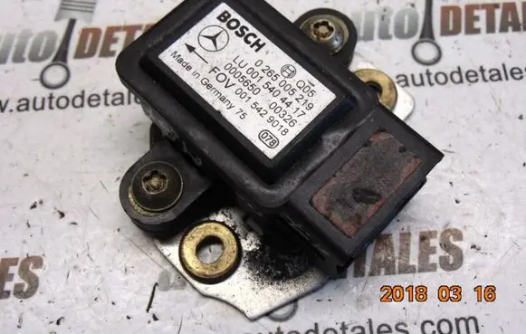Mercedes-Benz A W168 ESP acceleration yaw rate sensor A0015404417