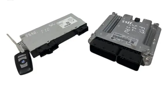 BMW 5 F10 F11 Engine ECU kit and lock set 8572869 0281019495 9293393