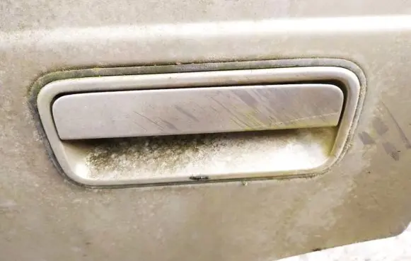 Mazda 626 Front door exterior handle