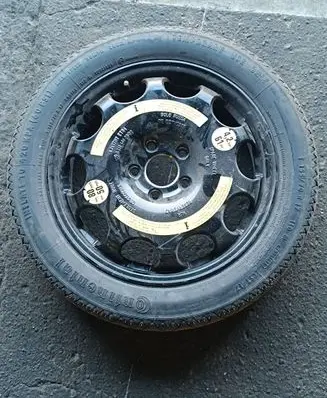 Mercedes-Benz E W211 R17 spare wheel A2114012502