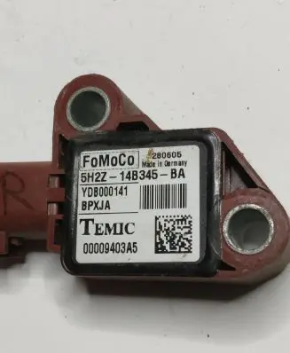 Airbag deployment crash/impact sensor