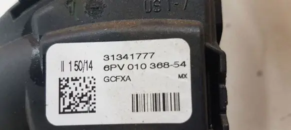 Volvo V40 Accelerator throttle pedal 31341777 6PV01036854