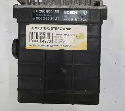 Mercedes-Benz CLK AMG A208 C208 Engine control unit/module 0045453032 0280800160