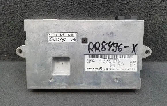 Audi A6 S6 C6 4F MMI control unit 4F0910731J 4E0035729
