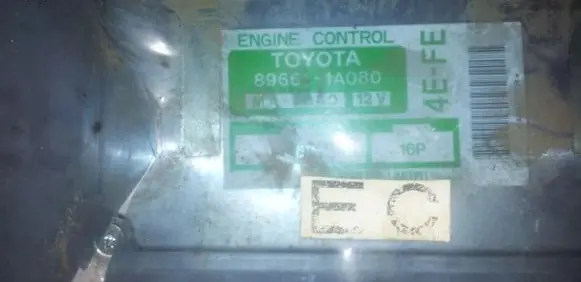 Toyota Corolla E100 Engine control unit/module 896611A080 MA584089661-1A080