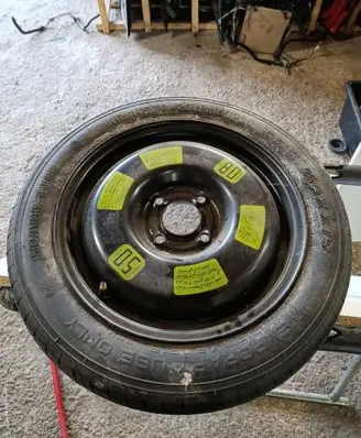 Citroen C3 R15 spare wheel 0236960