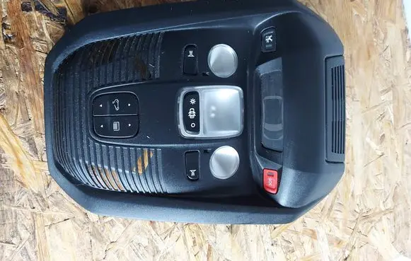 Peugeot 3008 II Headlining lighting console trim 9814584177 9814584277