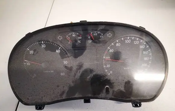 Volkswagen Polo IV 9N3 Speedometer (instrument cluster) 555001490100