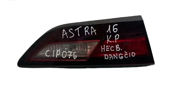 Opel Astra K Tailgate rear/tail lights 13401522 81390102 366069842