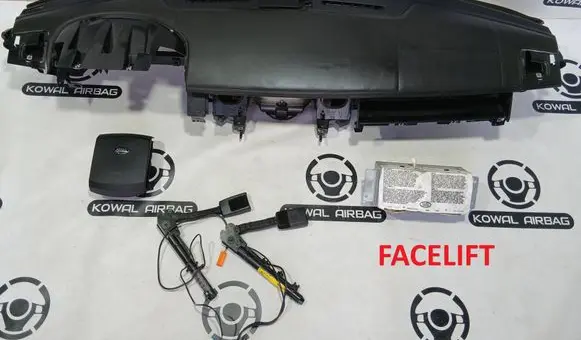 Land Rover Discovery 3 - LR3 Airbag set with panel EHM500550PVJ LR018452 AH2278044A74AB